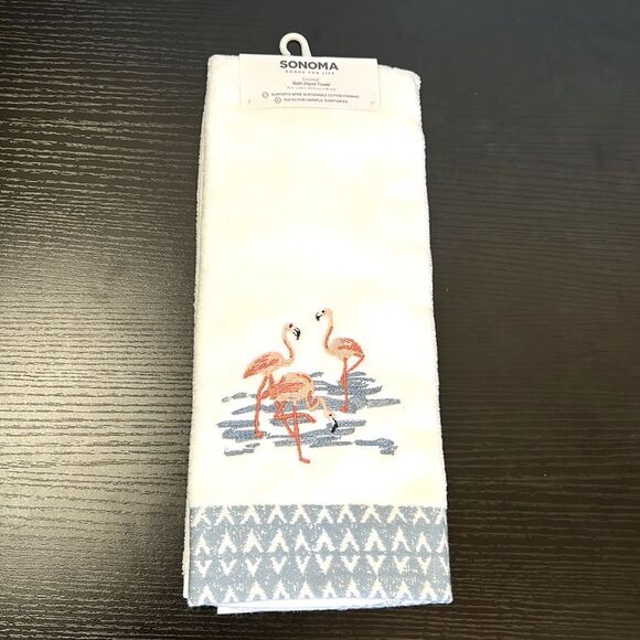 Sonoma Brand Goods for Life Coastal Bath Hand Towel - Picture 1 of 3